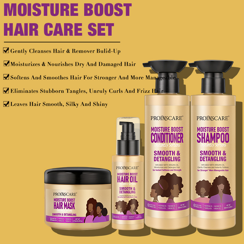 Moisture Boost Curly Hair Care Set