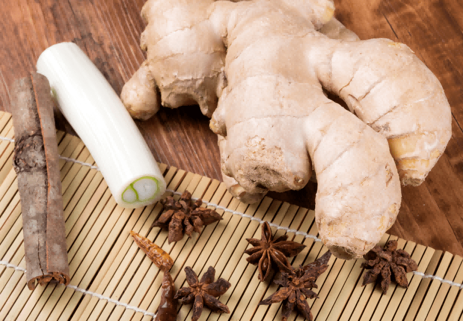 Ginger promotes blood circulation