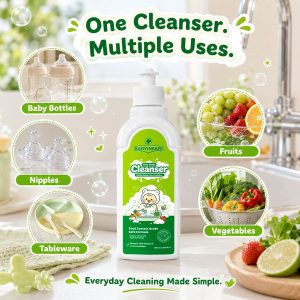 Baby daily moisture body lotion for gentle baby skin care