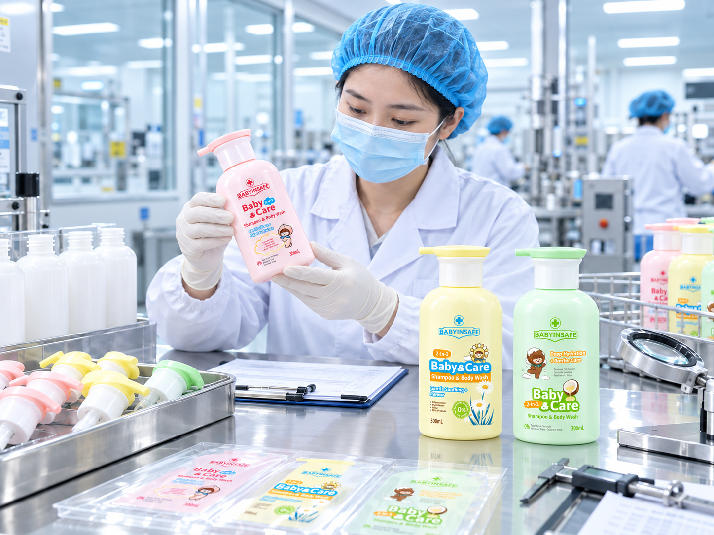 custom hair care formulation process