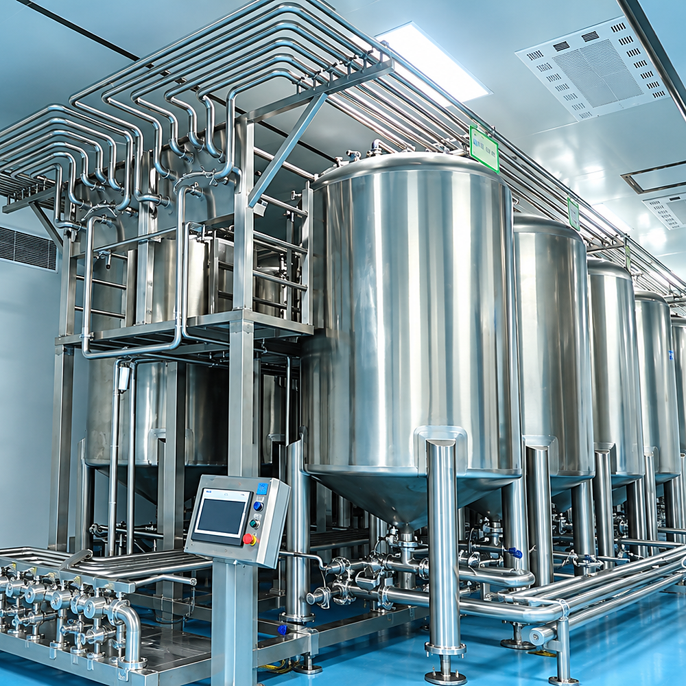 Bulk hair care manufacturing proces