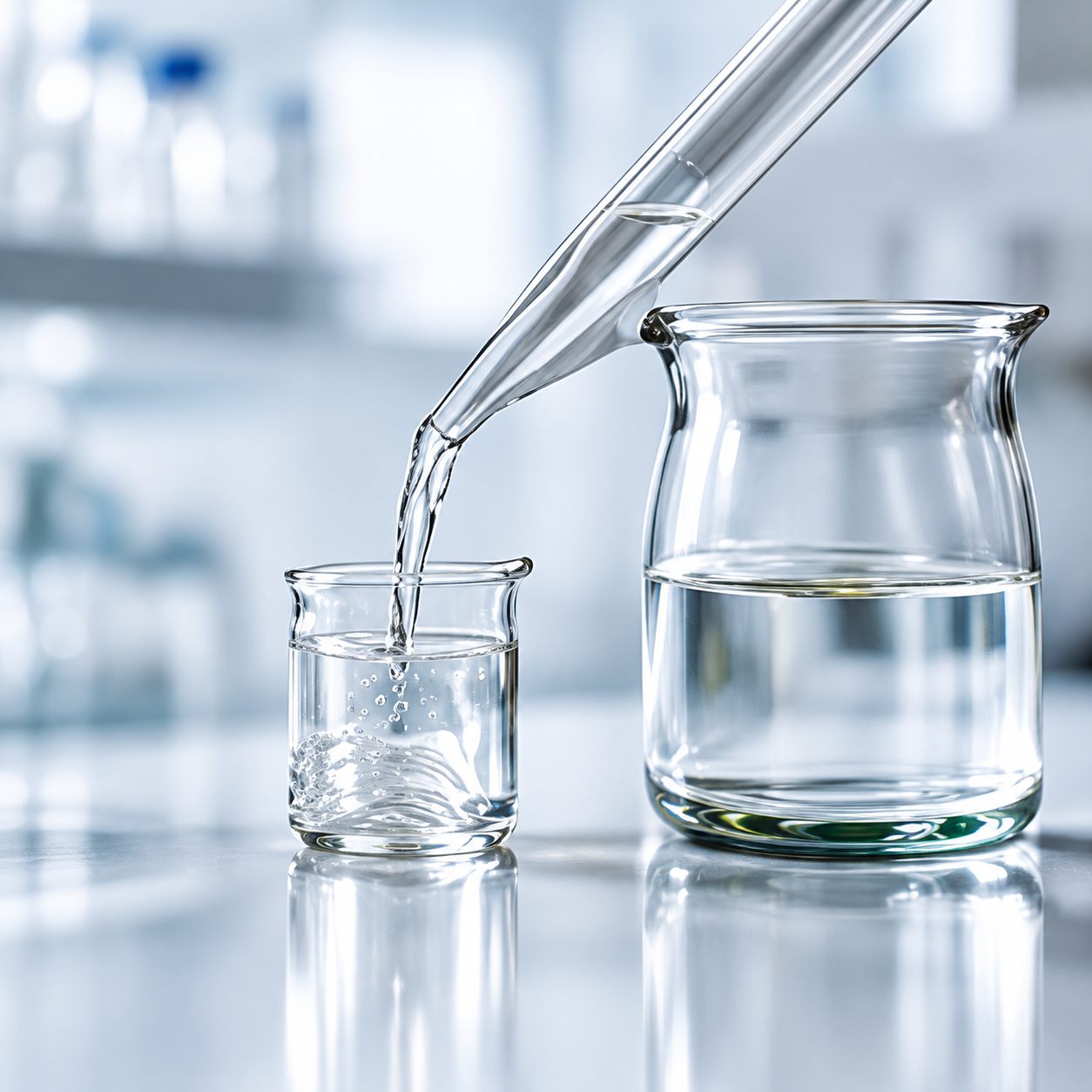 Hair care formula scale-up and production preparation